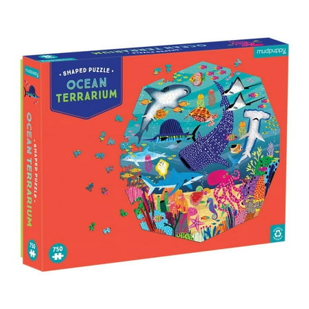 Ocean Terrarium 750 Piece Shaped Puzzle (Other)