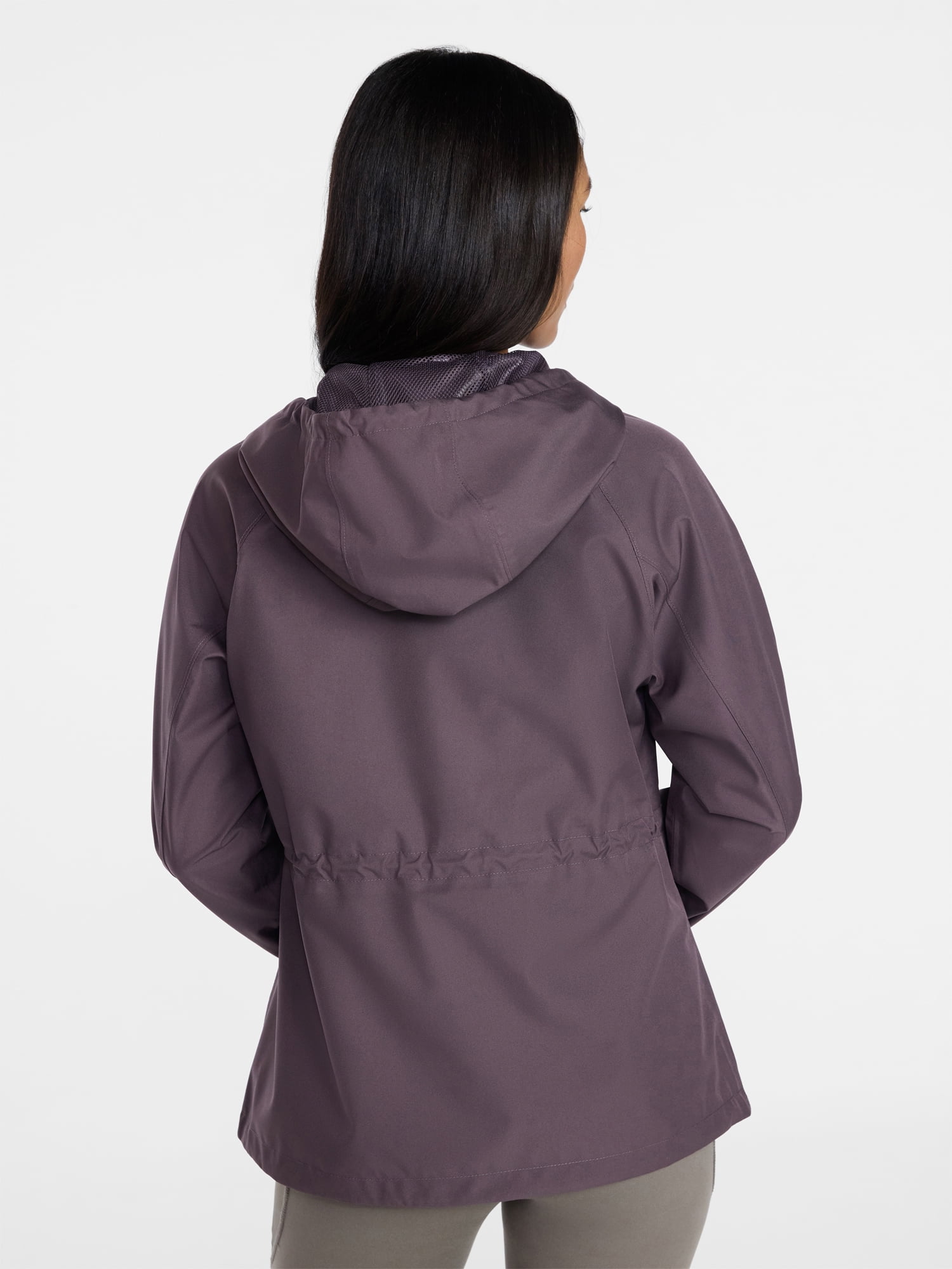 Ozark Trail Women's and Women's Plus Rain Jacket, Sizes XS-2X