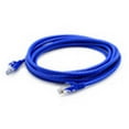 thumbnail image 1 of 10 ft. Molded Snagless Cat6A Patch Cable - Blue, Pack of 10, 1 of 1