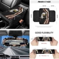 thumbnail image 5 of HUIACONG Flag Eagle Car Interior Accessories Set of 12 Auto Seat Covers Wheel Cover for Car Car Seat Belt Pads Cover Car Trash Can Rearview Mirror Cover All Season Fit for Most Car SUV, 5 of 6