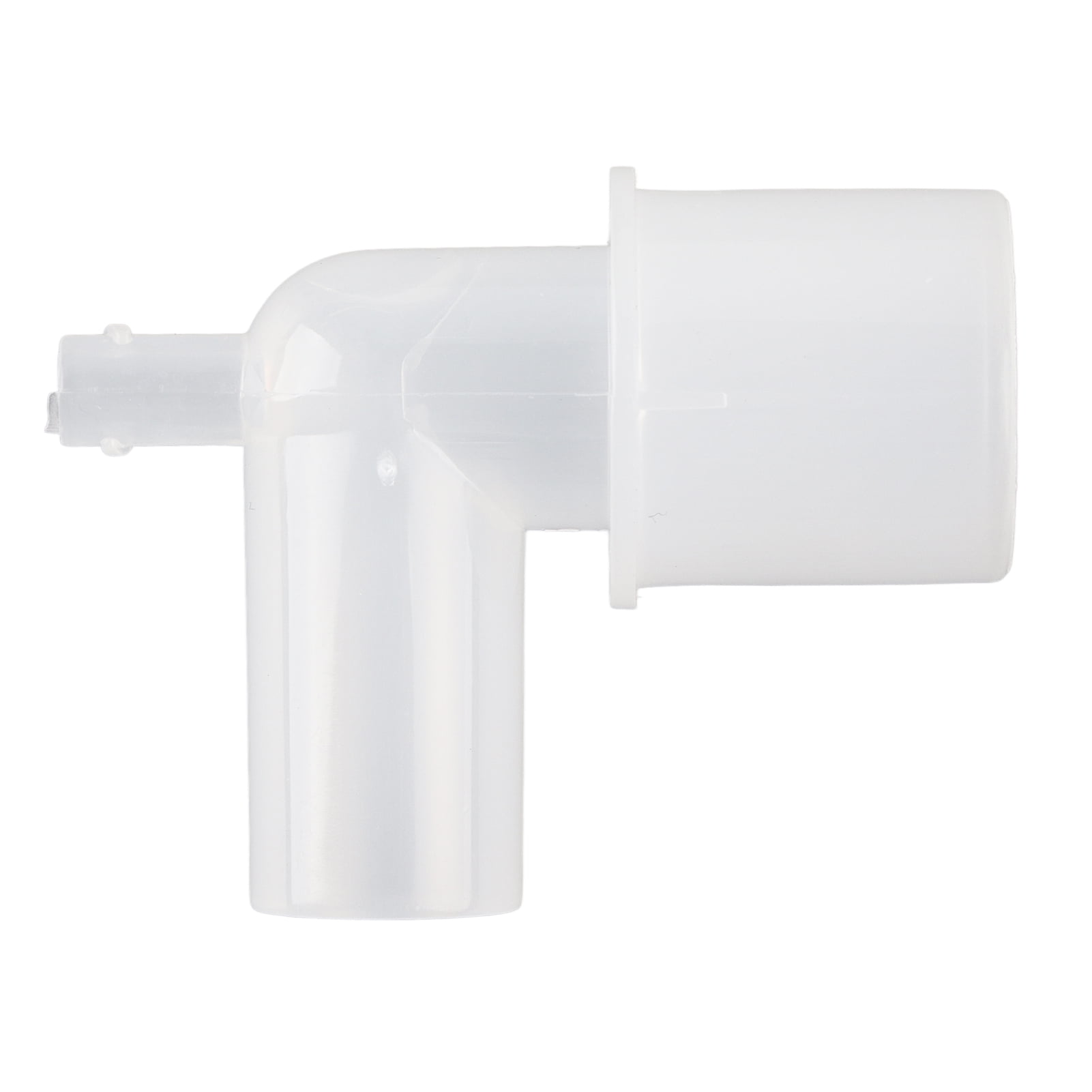 L Shaped Plastic Hose Connector Breathing Tube Connection Adapter For Ventilation Tube
