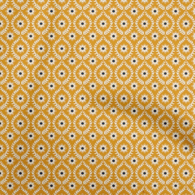 oneOone Polyester Spandex Orange Fabric Asian Ikat Sewing Craft Projects Fabric Prints By Yard 56 Inch Wide