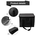 thumbnail image 4 of Large Food Delivery Insulated Bags Pizza Takeaway Thermal Warm Cold Bag, 4 of 8