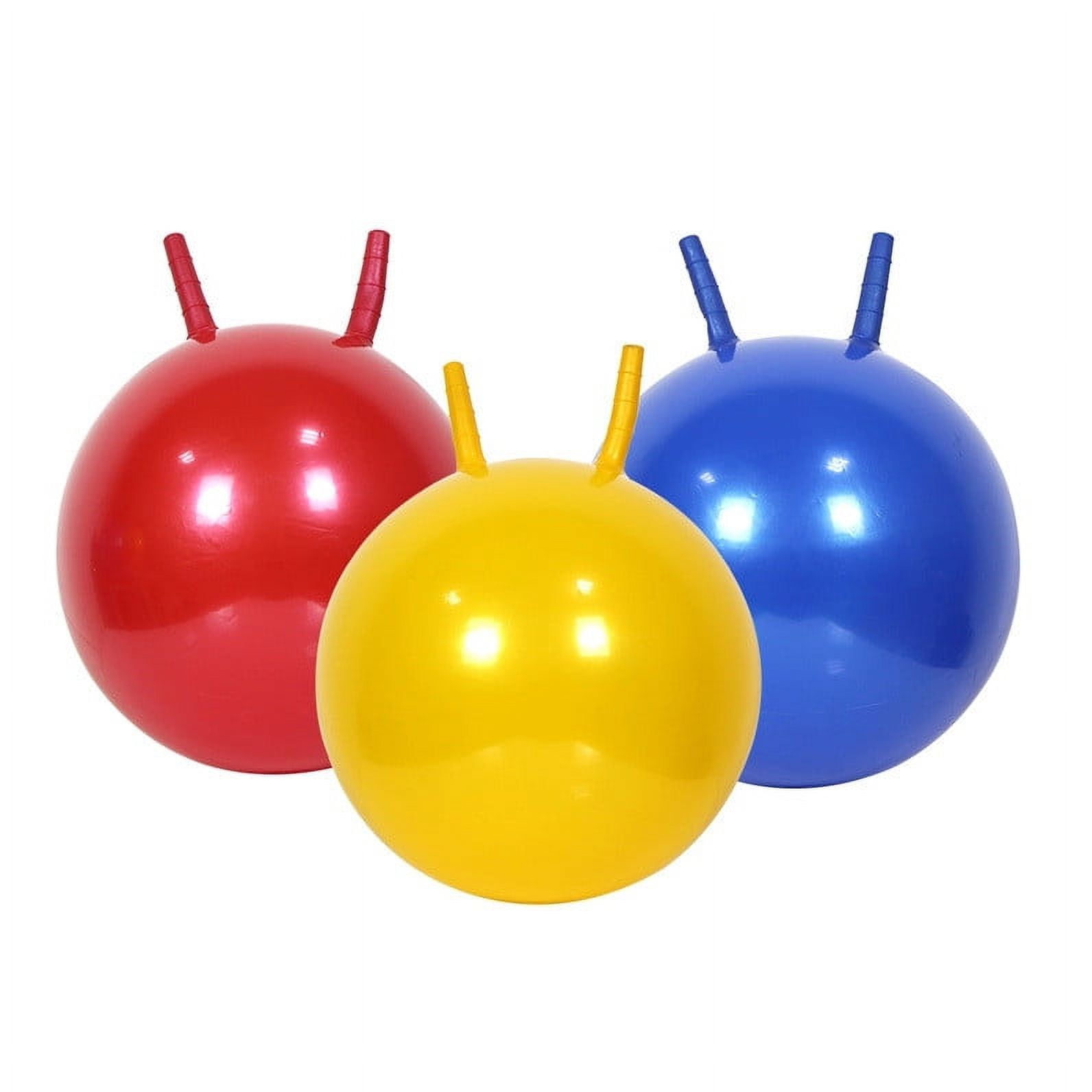 Rbaofujie Hopper Ball Outdoor Bouncy Balls with Handles Jumping