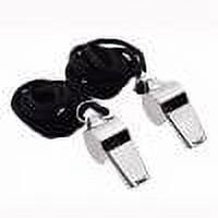 TIMIFIS School Supplies Metal Referee Whistle Stainless Steel Extra Loud Whistle with Lanyard for School Sports Soccer Football Basketball Cute School Supplies - Summer