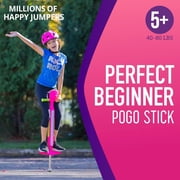 Flybar iPogo Jr. - Worlds First Interactive Counting Pogo Stick for Kids Ages 5 to 9 (Pink)