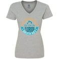 thumbnail image 3 of Inktastic Siesta Key Florida Beach Vacation Women's V-Neck T-Shirt, 3 of 5