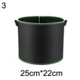 thumbnail image 6 of Naierhg Non-woven Fabric Planting Bag Handle Round Flower Pot Container Gardening Tool,50*30cm, 6 of 7