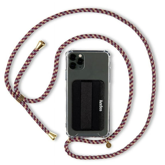 Crossbody Phone Case (Clear/Red) for iPhone Xs Max