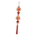 thumbnail image 4 of Decoraciones de Año Nuevo Chino: Colgante Rojo Tradicional con Motivo de Caballo para el Año Nuevo Lunar estilo A, 4 of 9