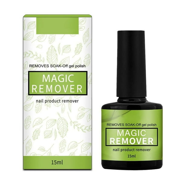 Desmaquillante de uñas en gel de 15 ml para eliminar el aceite de las uñas y las imprimaciones.