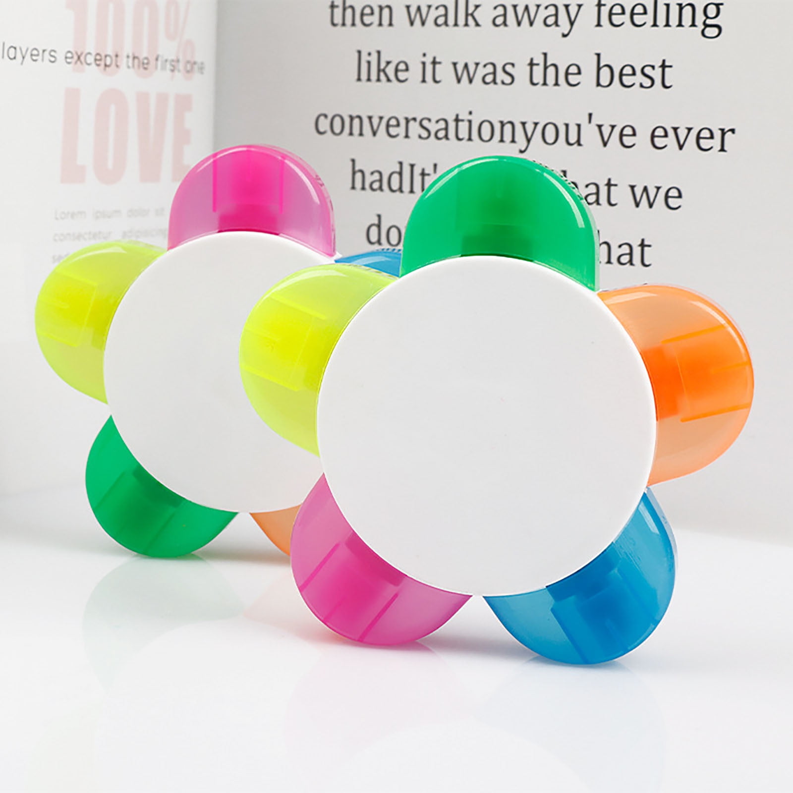 Five Pointed Star Highlighter Star 5-Color Student Marker Pen 5Ml