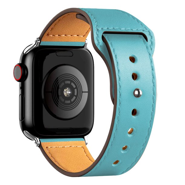 Correa de cuero para Apple watch Ultra, pulsera de muñeca de 49mm, 44mm, 40mm, 38mm, 42mm, 45/44mm, iWatch series 8, 7, 3, 4, 5, 6, se, 41mm/45mm