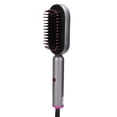 thumbnail image 1 of Plancha de pelo de cerámica, peine eléctrico de iones negativos, peine de pelo liso, plancha de pelo eléctrica elegante y moderna, 1 of 8