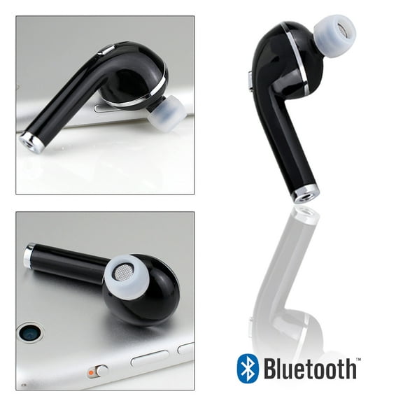 Universal Bluetooth Wireless Sports Headset Earphone With Microphone Black