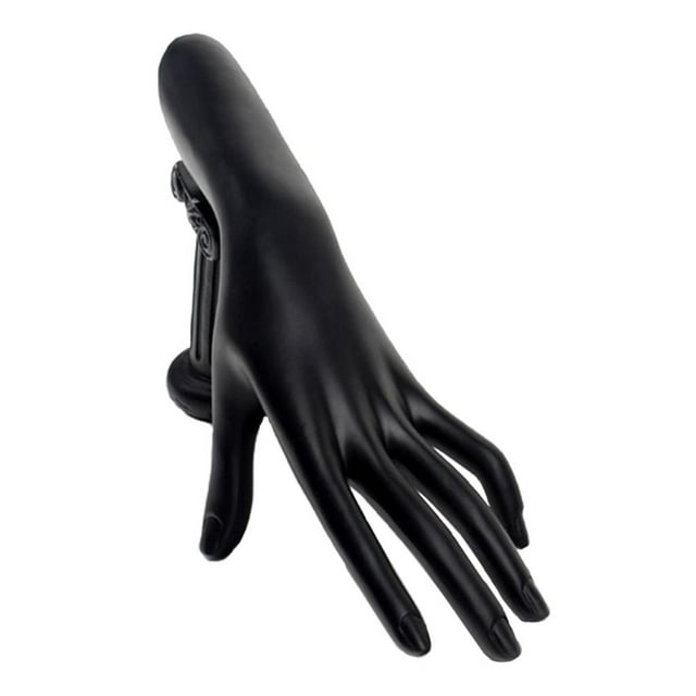 Maniquí Modelo Adornos de Mano Soporte de Exhibición Mostrar Decoración Negro kusrkot exhibición de la joyería de la mano del maniquí