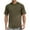 Army Green, variant on Men's Short Sleeve Hoodies Hooded T-Shirts Lightweight Sweatshirts Hooded Pullovers