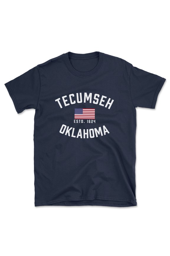 Tecumseh Oklahoma Patriot Men's Cotton T-Shirt