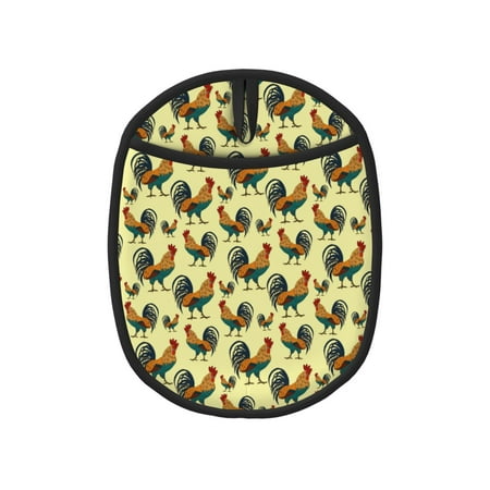 

Sikiie Roosters In Farm Silicone Pot Holders Oven Mitts Heat Resistant Hot Pads Non Slip Pot Holder for Kitchen Baking and Cooking 9.4 x 7.5 Inches