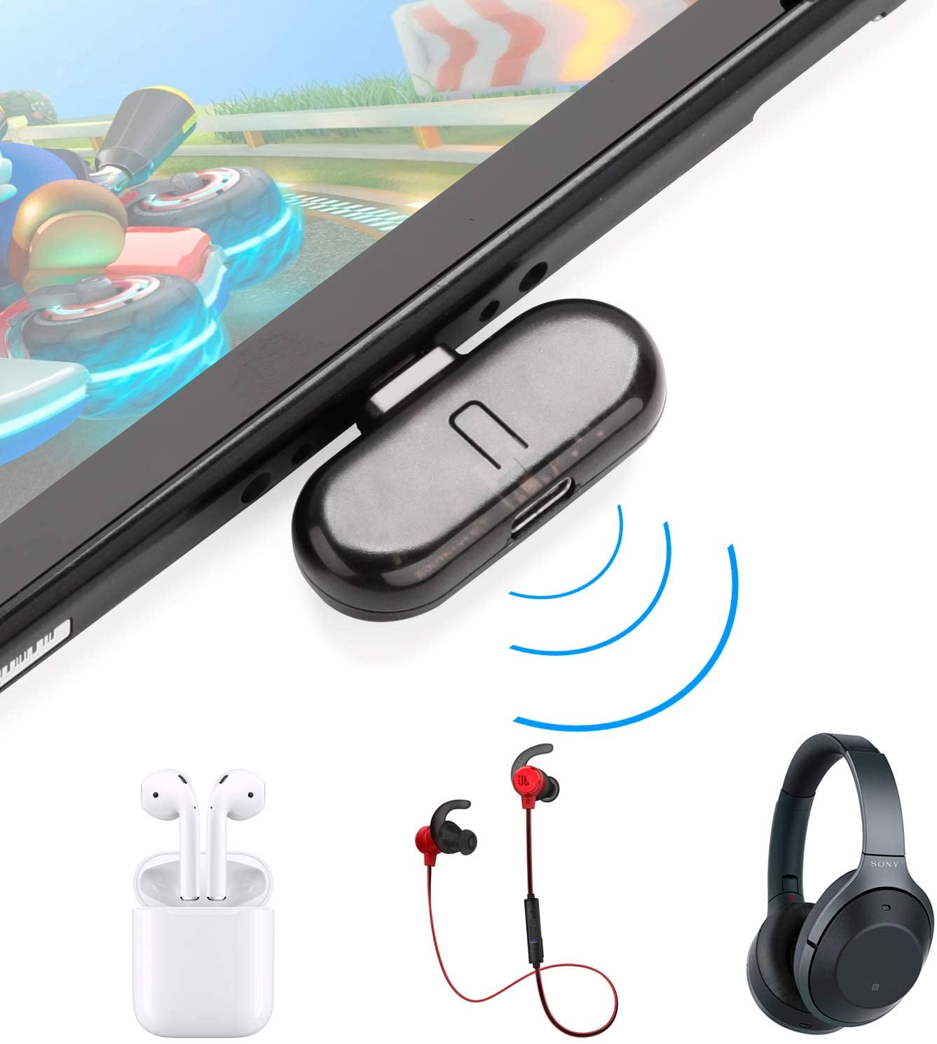bluetooth headset on nintendo switch
