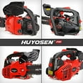 HUYOSEN PRO 25cc 2Stroke Gas Chainsaw, 12Inch Chain for Cutting