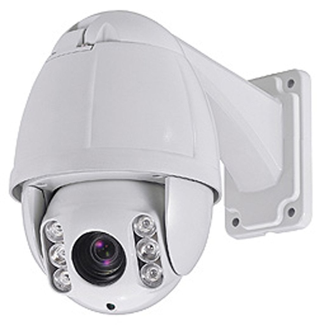 Cop Security 15CD51WI10C Weatherproof Dome Camera with 10X Zoom