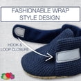 thumbnail image 3 of Pantuflas térmicas envolventes Fruit of the Loom azul marino para 0-6 meses, 3 of 6