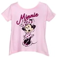 thumbnail image 1 of Disney Minnie Mouse Pink Youth T-Shirt-4, 1 of 1