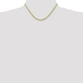 thumbnail image 5 of Solid 10k Yellow Gold 3.2mm Diamond-cut Rope Chain - 18", 5 of 8