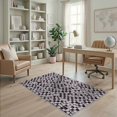 thumbnail image 2 of ODIKA Purple Abstract Geometric Interlocking Ombre Blocks Swirl Gradient Pet Friendly & Kids Safe Play for Playroom, Bedroom, Reading Nook, 2 of 7