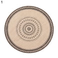 thumbnail image 6 of SPRING PARK Round Place mats for Kitchen Dining Table Runner Heat Insulation Non-Slip Washable Summer Placemats, 6 of 6