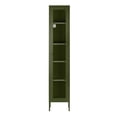 thumbnail image 2 of Avis 71-inch Dark Green Metal Cabinet with Clear Door, 2 of 2