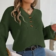 thumbnail image 4 of EDFBUYKRS Female Sweaters Women's Boyfriend Cardigan Sweater, Lightweight Fall Sweater S, 4 of 5