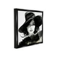 thumbnail image 4 of Stupell Industries Stylish Fashionista Gaze Beauty & Fashion Painting Black Floater Framed Canvas Art Print Wall Art, 18 x 18, 4 of 10