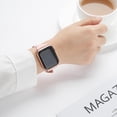 thumbnail image 4 of WFEAGL Apple Watch Leather Band Replacement Wristband 42mm 44mm 45mm Pink Sand/Rose Gold, 4 of 6