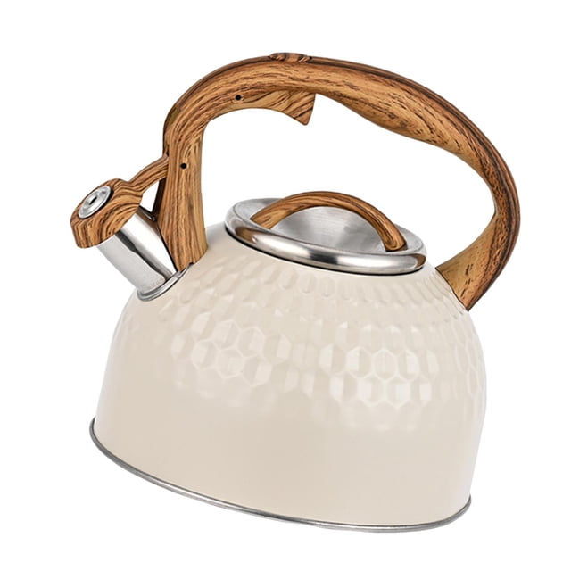 Lipstore 2.5 Liters Whistling Tea Kettle Stylish Loud Whistling Sound Stainless Steel