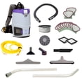 thumbnail image 1 of Aspiradora de mochila comercial ProTeam GoFit 3 con kit de herramientas para restaurante, 3 cuartos, con cable, 1 of 5