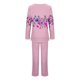 thumbnail image 4 of Puntoco Mujer Otoño Moda Casual Impreso Con Cuello En V Manga Larga + Pantalones Traje Rosa M, 4 of 5