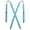 Powder Blue, variant on CTM Elastic Clip-End 1 Inch Basic Suspenders (Women)