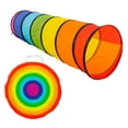 thumbnail image 2 of Túnel de juegos para niños, juego de tienda de campaña multicolor plegable, juguete para niños, túnel, tienda de campaña para perros y gatos, interior Con bolso de mano, 2 of 8