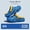 Blue, variant on Durable And Breathable Thick-Soled Sandals for Men, Perfect for Driving And Outdoor Summer Activities at The Beach, Featuring Non-Slip EVA Material