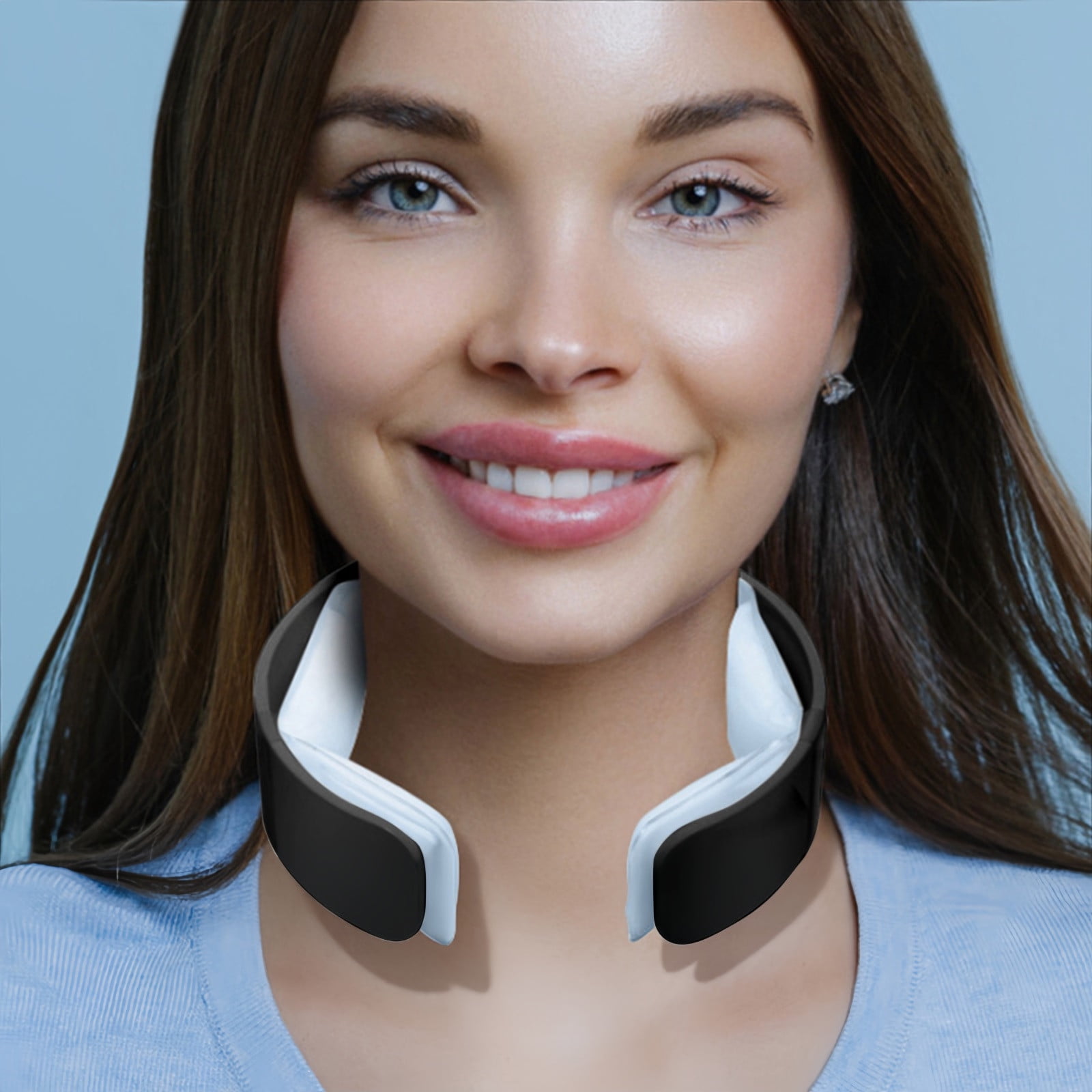 3 Pcs Cold Neck Collar for Adults - Long-Lasting Ice Cooling Neck Wrap, Reusable Freezable Neck Cooler for Outdoor Sports, Headache Relief, Hot Flashes, No Condensation, Fast Freeze in 10 Mins