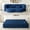 Full Size + Teddy + Blue, variant on Modern Convertible Teddy Fabric Floor Sofa Bed, Full Size Foam-Filled Sleeper Sofa with 2 Pillows, No Assembly Required, Foldable Guest Bed for Living Room, Playroom, Apartment