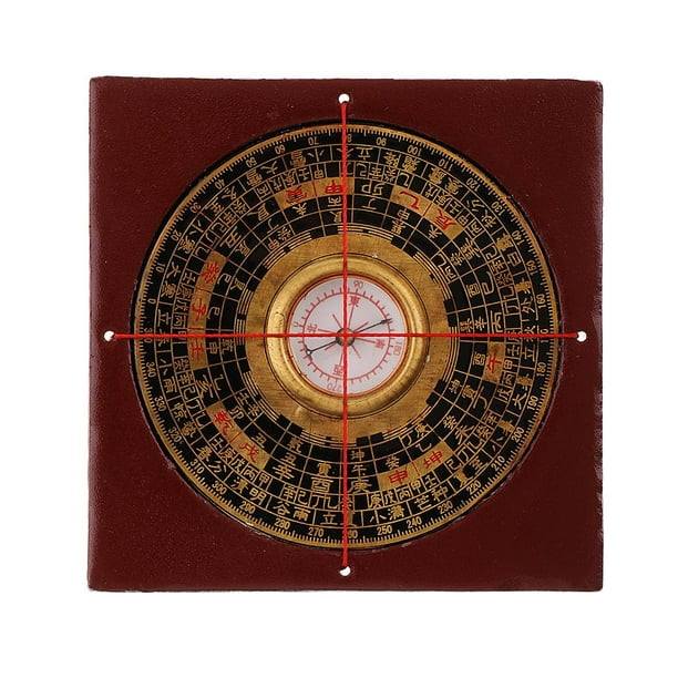 Square Chinese Compass Fengshui Tool Collectables, Ancient Chinese Luo ...