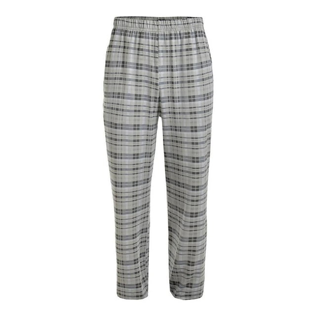 Pantalón Pijama George Talla EG Cuadros Gris