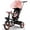 Pink, variant on JoyStone 7 in 1 Foldable Tricycle Stroller for Toddler, Baby Tricycle with Adjustable Canopy, Parent Handle, Removable Pedals, Seat Belt and Storage Basket, Kids Bike for Ages 1-6 Boys & Girls, Khaki
