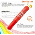thumbnail image 4 of Tempera Paint Sticks, 32 Colors Solid Tempera Paint for Kids, Super Quick Drying, Works Great on Paper Wood Glass Ceramic Canvas, 4 of 8
