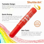 Tempera Paint Sticks, 32 Colors Solid Tempera Paint for Kids, Super Quick Drying, Works Great on Paper Wood Glass Ceramic Canvas