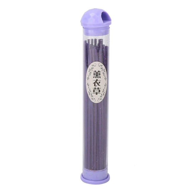 One Box Natural Incense Stick Aromatherapy Fragrance Indoor Fresh Air Aroma Spices(Lavender)