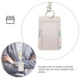 thumbnail image 3 of 1 Set Name Badge Holder ID Card Holder Hard Name Badge Holder Slide Lid Card Sleeve with Lanyard, 3 of 8